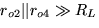 $r_{o2}\vert\vert r_{o4} \gg R_L$
